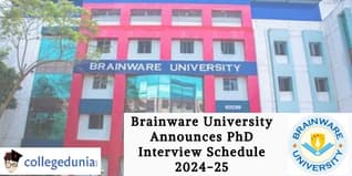 Brainware University Announces PhD Interview Schedule 2024-25; Check Dates Here